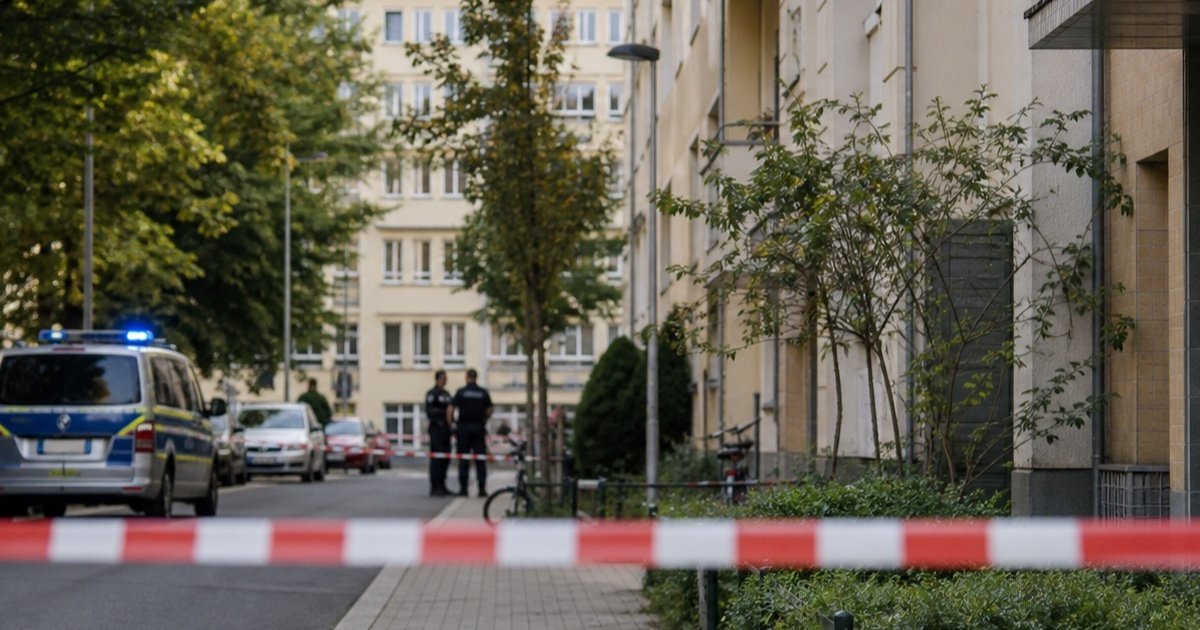 Дрезден происшествия: Дрезден: Polizeieinsatz после угрозы в жилом районе Дрезден происшествия: Дрезден: Polizeieinsatz после угрозы в жилом районе