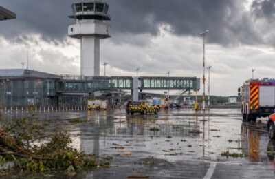 Нюрнберг происшествия: Нюрнберг: Unwetter нарушило работу Flughafen и городских служб