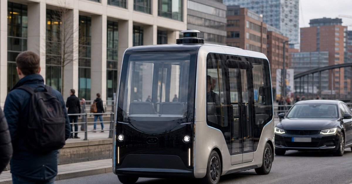 Гамбург транспорт: Гамбург транспорт: self-driving Moia начинают движение по городу Гамбург транспорт: Гамбург транспорт: self-driving Moia начинают движение по городу