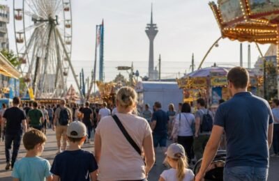 Дюссельдорф Rheinkirmes: Дюссельдорф: цены на Rheinkirmes показывают стоимость семейного отдыха