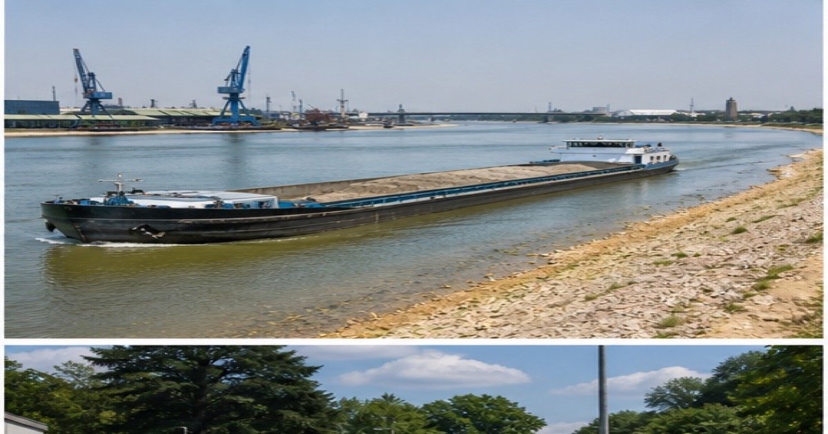 экономика Германии: Экономика Германии: из-за низкой воды на Рейне топливо дорожает на западе страны экономика Германии: Экономика Германии: из-за низкой воды на Рейне топливо дорожает на западе страны