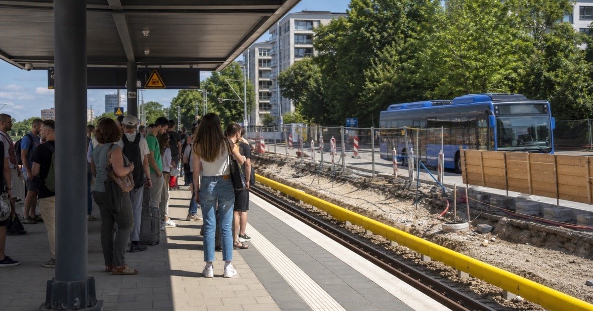 Пассажиры S-Bahn в Мюнхене и тема августовских ограничений на линии Пассажиры S-Bahn в Мюнхене и тема августовских ограничений на линии