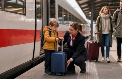 Deutsche Bahn: Deutsche Bahn: сервис сопровождения детей от 6 до 14 лет снова в центре внимания семей