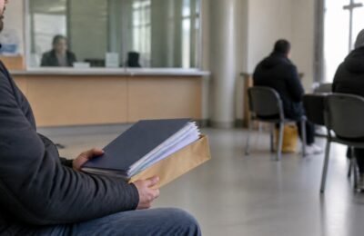 Ожидание в миграционном ведомстве Германии