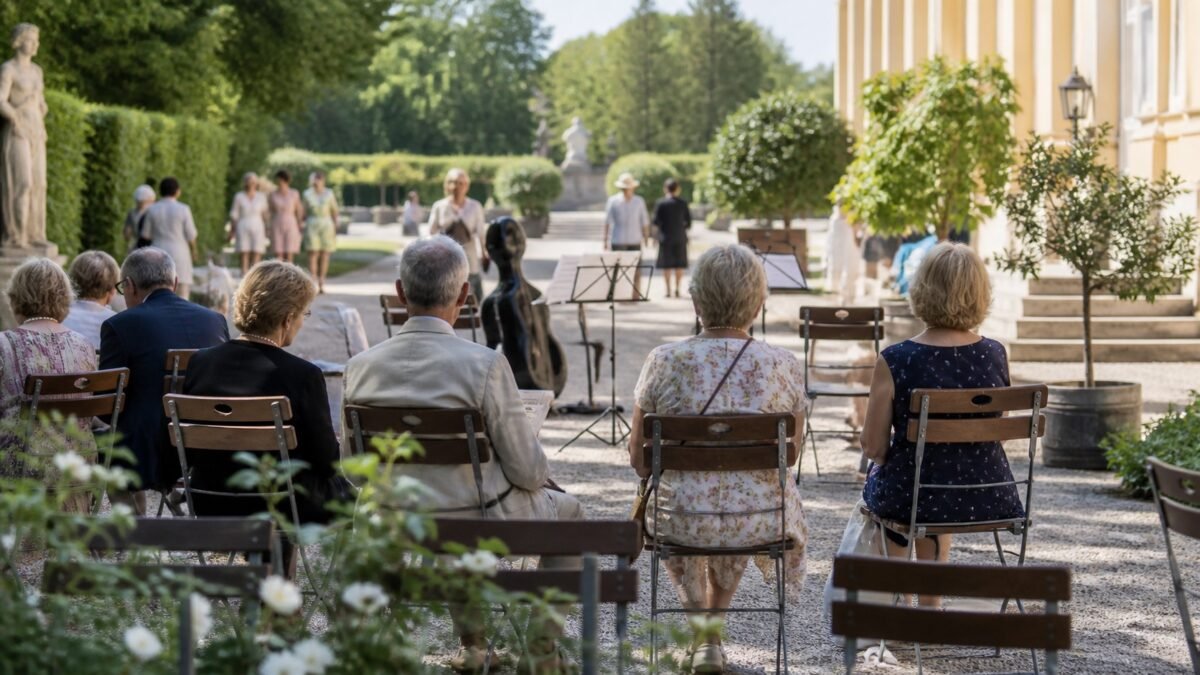 Летняя экскурсия в садах Herrenhausen в Ганновере Летняя экскурсия в садах Herrenhausen в Ганновере
