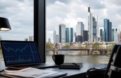 Экономика Германии и DAX на фоне спокойного, но нервного рынка во Франкфурте