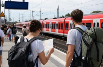 Региональные поезда между München Hbf и Pasing в период строительных работ