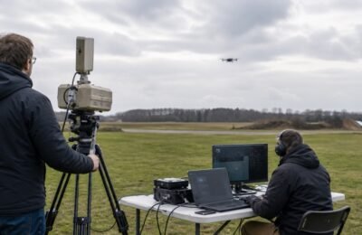 Испытания технологий безопасности дронов в Германии