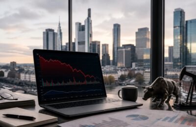 Франкфуртский финансовый фон на фоне давления на DAX