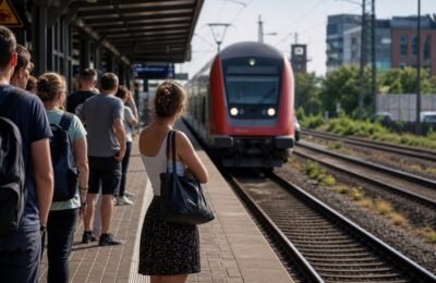 Пассажиры S-Bahn Hannover на фоне летних ограничений движения