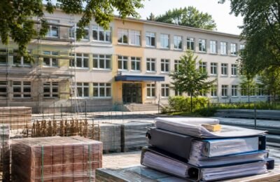 Летний ремонт школьной инфраструктуры в Эссене