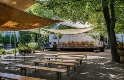 Школьный культурный фестиваль в Ганновере на открытой площадке Herrenhausen