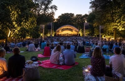 Летний вечер на Klassik Open Air в Нюрнберге