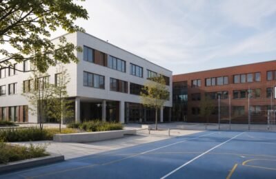 Новый школьный кампус Minna-Cauer-Schule в Берлине