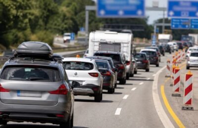 транспорт Германии: Транспорт Германии: конец каникул и Baustellen усиливают Stau на севере