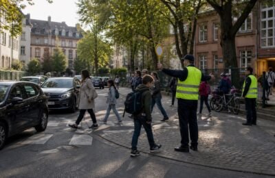 Центр Франкфурта и тема безопасности вокруг Innenstadtwache
