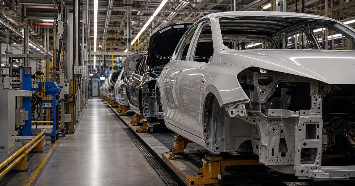 Работники немецкого автозавода на фоне кризиса в Volkswagen Работники немецкого автозавода на фоне кризиса в Volkswagen