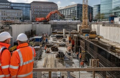 Строительство линии U5 в Гамбурге