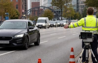 Гамбург транспорт: Гамбург: Speedweek приносит новые Verkehrskontrollen для водителей
