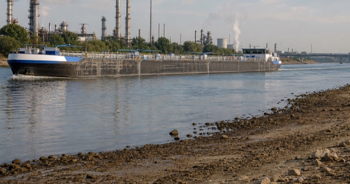 цены на топливо в Германии: Экономика Германии: из-за низкой воды на Рейне топливо дорожает в NRW и Гессене цены на топливо в Германии: Экономика Германии: из-за низкой воды на Рейне топливо дорожает в NRW и Гессене