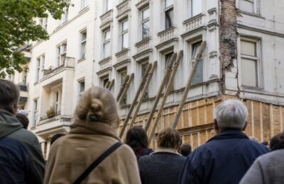 Гамбург: Гамбург: жильцы протестуют из-за домов с риском обрушения