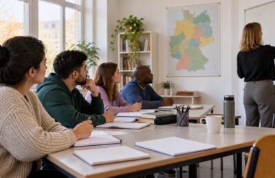 Integrationskurs в Германии: аудитория языкового курса