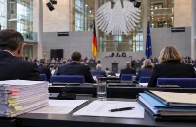 Политика Германии: бюджетные документы в Бундестаге