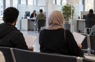Убежище в ЕС: посетители ждут консультации в ведомстве