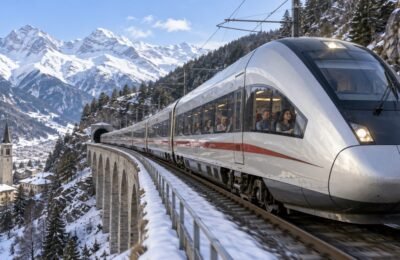 Deutsche Bahn: будущий прямой поезд из Мюнхена в Италию