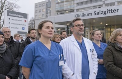 Медики и жители выступают за сохранение больницы в Зальцгиттере