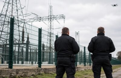 Саботаж в Германии: охрана проверяет объект энергосети