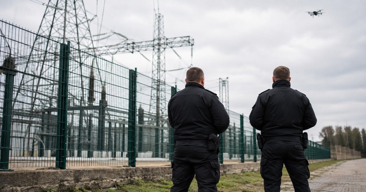 Саботаж в Германии: охрана проверяет объект энергосети Саботаж в Германии: охрана проверяет объект энергосети